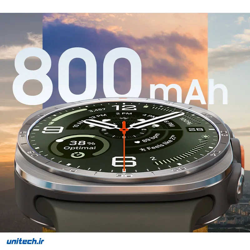 ساعت هوشمند 47 میلی متری سامسونگ مدل Galaxy Watch Ultra 2 با بند PeakForm7